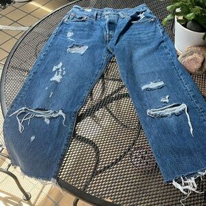 Levi’s 501 90s style … cropped BIG E***